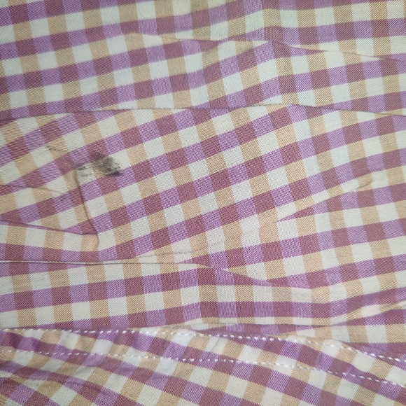 Ben Sherman Long Sleeve Button Down Gingham Shirt - Picture 3 of 9